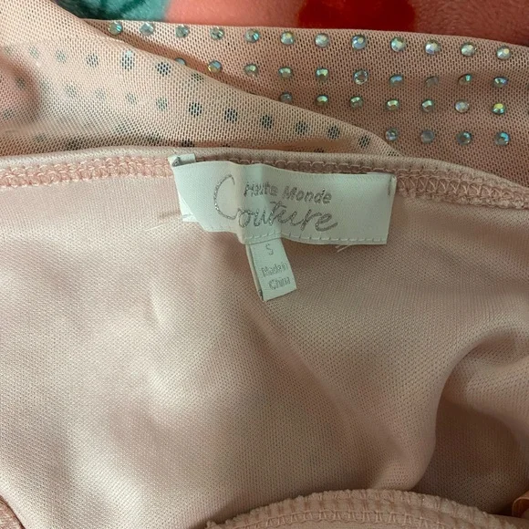 Fashion Nova pink rhinestone dress - Picture 4 of 4